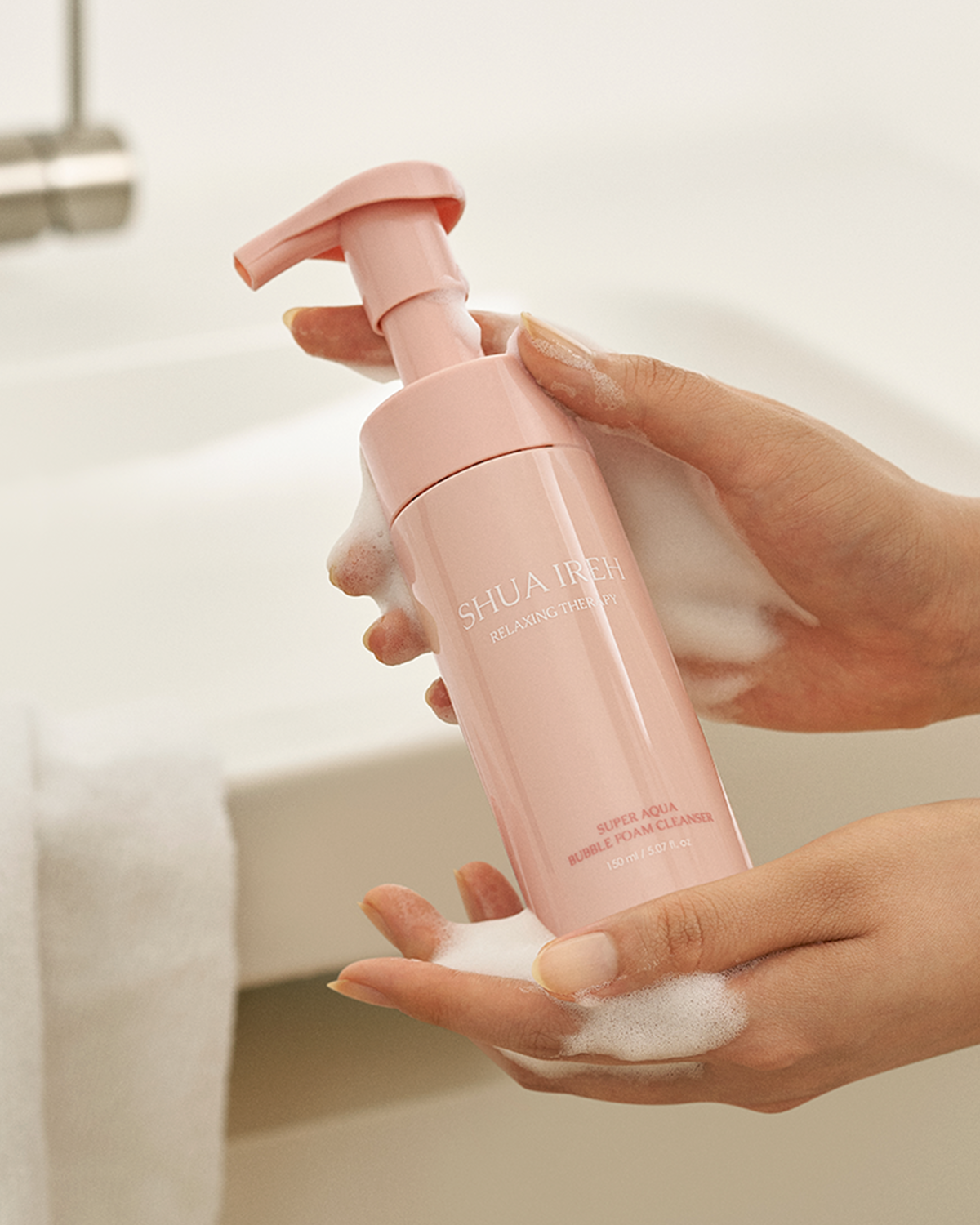 Super Aqua Bubble Foam Cleanser (150ml)